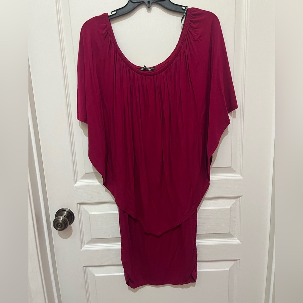 James & Joy Deep Red Dress